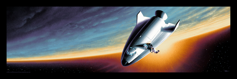 Illustration for article titled Astronaut Homer Simpson Deserves a Place on Your Wall